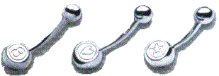 Engraved Navel Barbells