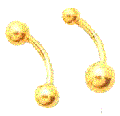 Gold Navel Barbell